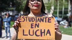 La masiva marcha convocó a cientos de miles de personas en el Congreso. 