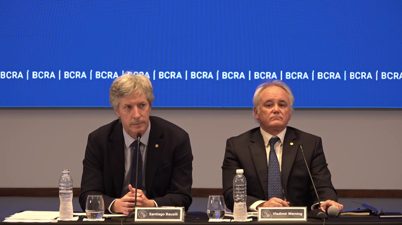 El presidente del BCRA