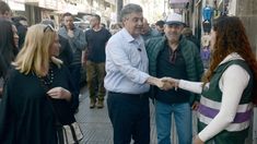 Jorge Macri hizo la recorrida junto al ministro de Seguridad de la Ciudad, Waldo Wolff y al secretario de Seguridad, Diego Kravetz.