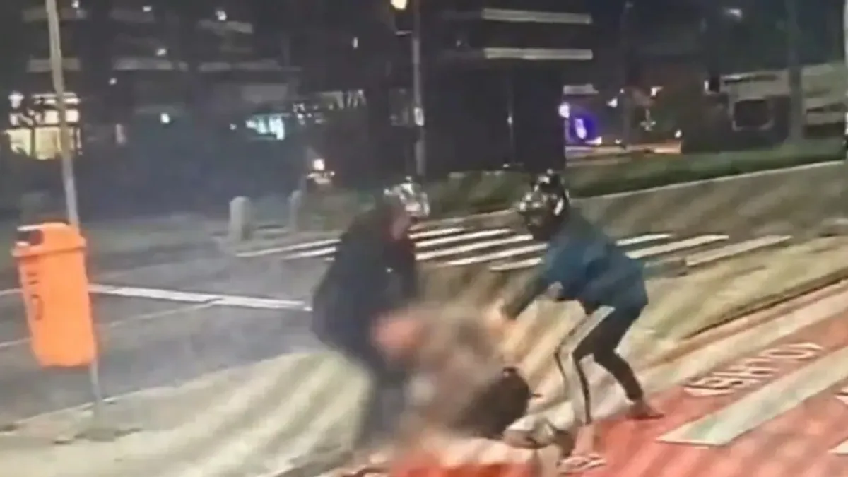 Video: golpearon salvajemente a un turista argentino en Brasil para robarle