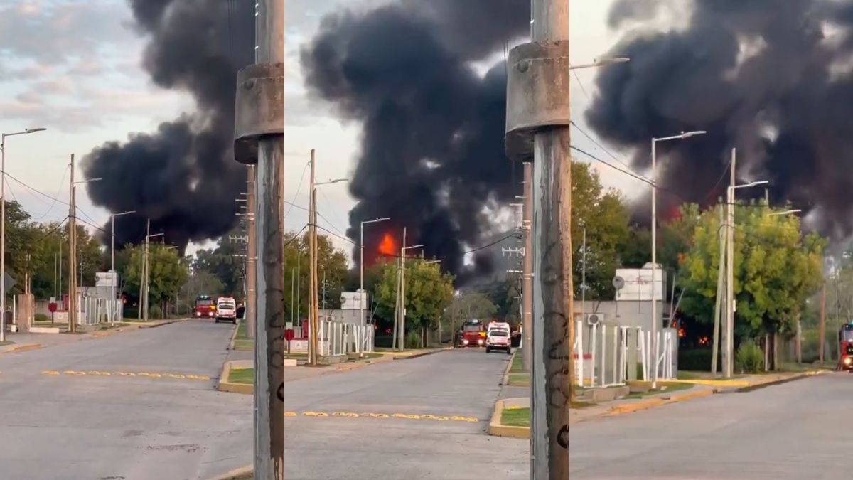 Tragedia en Pilar: un muerto y un herido tras un feroz incendio en una refinería del Parque Industrial