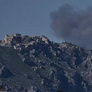 Imagen de uno de los ataques en el sur del Líbano. Imagen de uno de los ataques en el sur del Líbano.