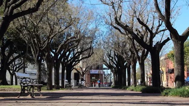 Una de las tantas postales rurales que ofrece San Andrés de Giles.