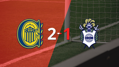 con la minima diferencia, rosario central vencio a gimnasia por 2 a 1 con la minima diferencia, rosario central vencio a gimnasia por 2 a 1