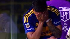 El futbolista trasandino sufre por la lesión. El futbolista trasandino sufre por la lesión.