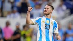 Alexis Mac Allister reveló quién usará la 10. Alexis Mac Allister reveló quién usará la 10.