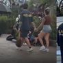Se vio al streamer y a la tiktoker paseando de la mano.