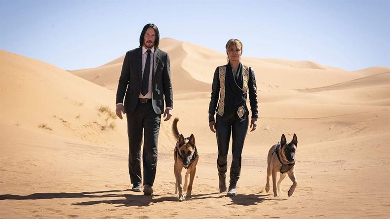 Así se vería el animé de John Wick según la inteligencia artificial.