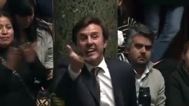 García Moritán, en pleno escándalo.