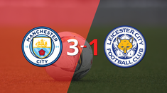 doblete de erling haaland en el triunfo 3-1 de manchester city frente a leicester city