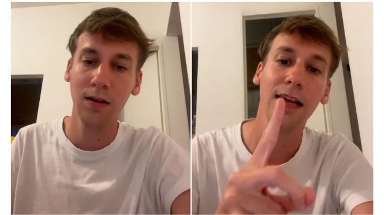 La reacción de un joven español al escuchar nombres argentinos: Súper extraños.