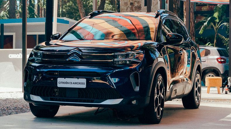 El nuevo Citroën C5 Aircross, presente en Cariló.