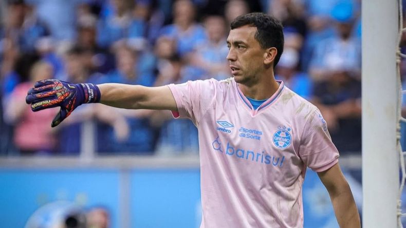 Agustín Marchesín tiene contrato con Gremio hasta diciembre de este año.