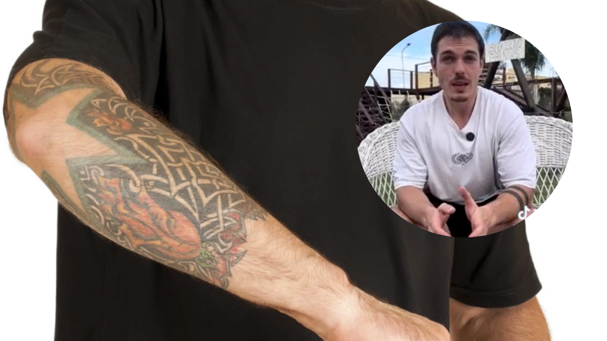 Es español y se volvió viral por revelar cómo se usan los tatuajes en Argentina: ¿qué dijo?