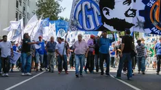 La CGT realizó una movilización en enero y ahora convocó a un paro nacional.&nbsp;