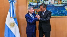 Sergio Massa recibió a Jack Rosen para analizar inversiones desde Estados Unidos.