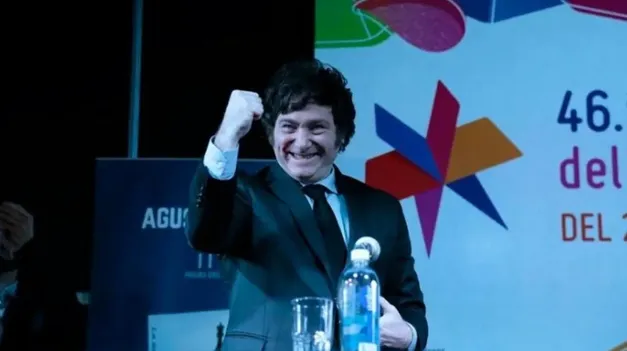 Javier Milei tuvo buena convocatoria en sus anteriores presentaciones en la Feria del Libro.