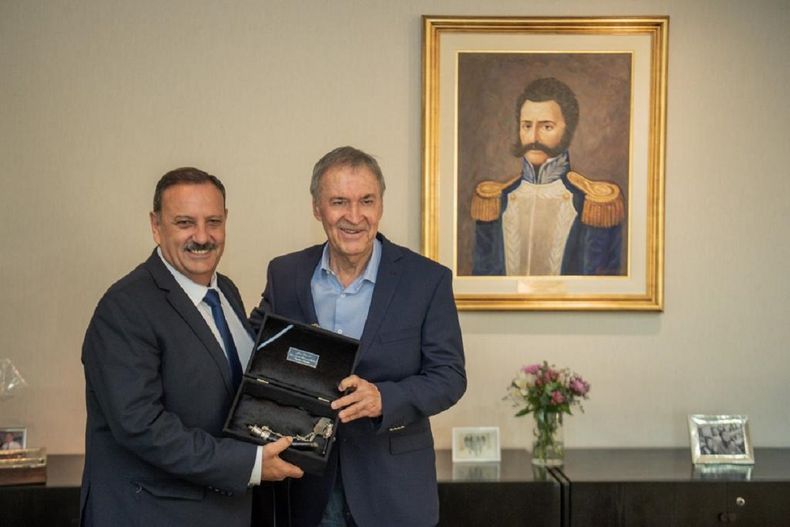Los mandatarios compartieron un acto este martes.