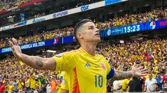 James Rodríguez, la gran figura de Colombia en el triunfo sobre Panamá. James Rodríguez, la gran figura de Colombia en el triunfo sobre Panamá.