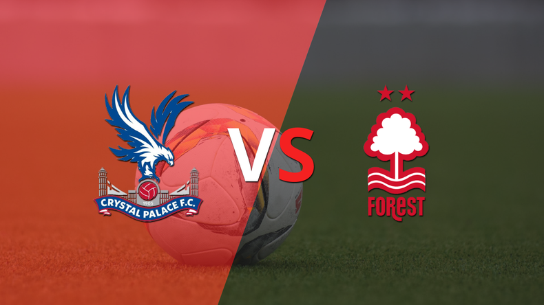Cero a cero terminó el partido entre Crystal Palace y Nottingham Forest