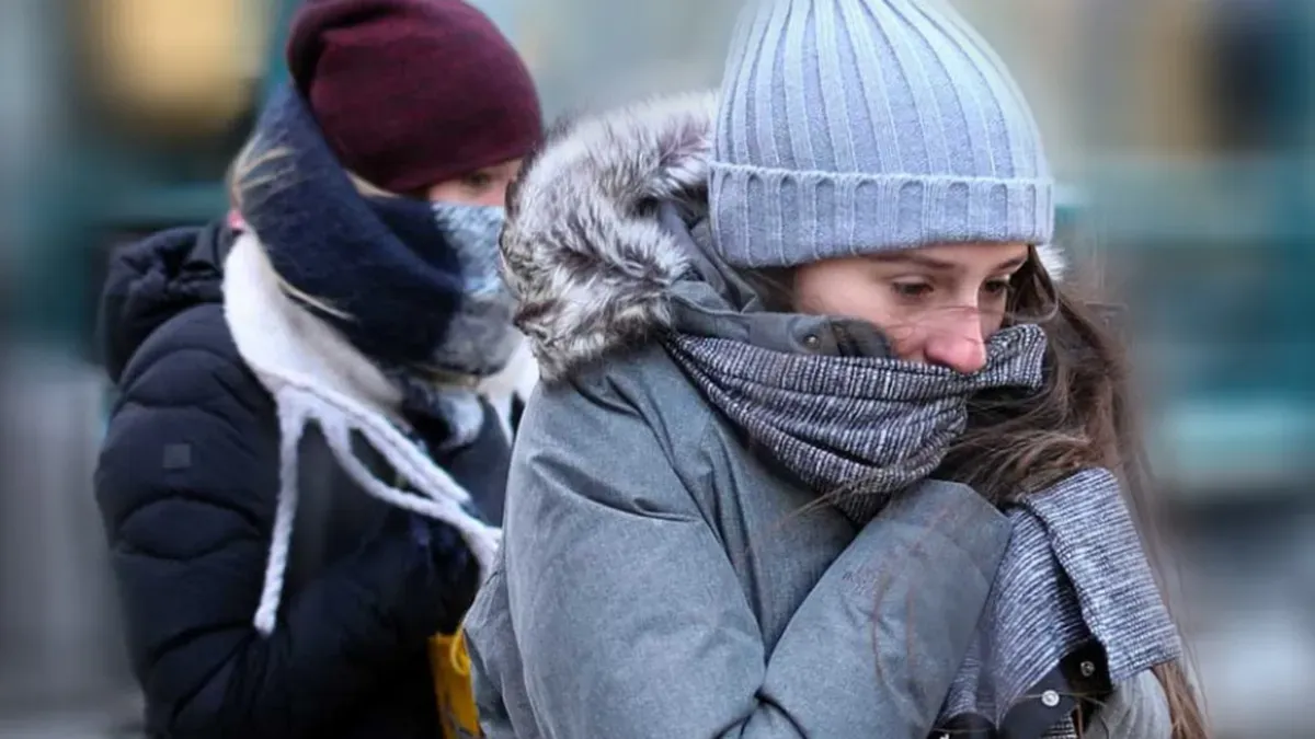 Se adelantó el invierno: el lunes arranca con temperaturas bajo cero en sensación térmica