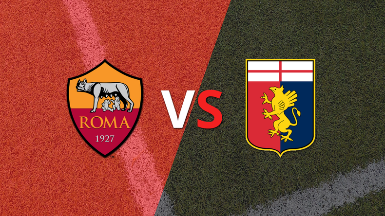 A Roma le alcanzó con un gol para derrotar a Genoa en el estadio Stadio Olimpico