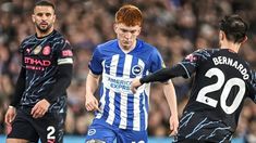 Valentín Barco jugó en la derrota de Brighton contra Manchester City. Valentín Barco jugó en la derrota de Brighton contra Manchester City.