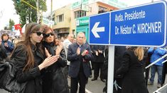 La avenida Néstor Kirchner de Río Gallegos fue la primera en homenajear al expresidente tras su muerte en 2010.