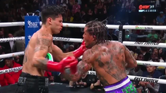 Gervonta Davis y un devastador nocaut a Ryan García en el séptimo round. Gervonta Davis y un devastador nocaut a Ryan García en el séptimo round.