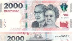 El Banco Central puso en circulación un nuevo billete de $2.000 con más medidas de seguridad. El Banco Central puso en circulación un nuevo billete de $2.000 con más medidas de seguridad.