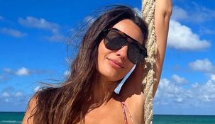 Pampita en Punta Cana.&nbsp;