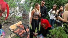 La movida tropical escrachó a Rocío Oliva con una choriceada y pancartas en la puerta de su casa La movida tropical escrachó a Rocío Oliva con una choriceada y pancartas en la puerta de su casa