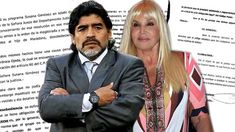 Exclusivo RatingCero.com: la denuncia de Maradona contra Susana, letra por letra Exclusivo RatingCero.com: la denuncia de Maradona contra Susana, letra por letra