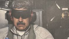 La imagen de Maduro capturado. La imagen de Maduro capturado.