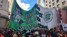 ATE había convocado a la marcha pase lo que pase.