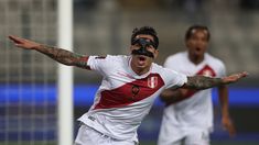 Gianluca Lapadula marcó uno de los tantos del conjunto peruano. Gianluca Lapadula marcó uno de los tantos del conjunto peruano.