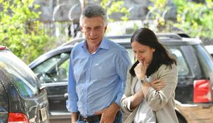 Macri junto a Martínez.