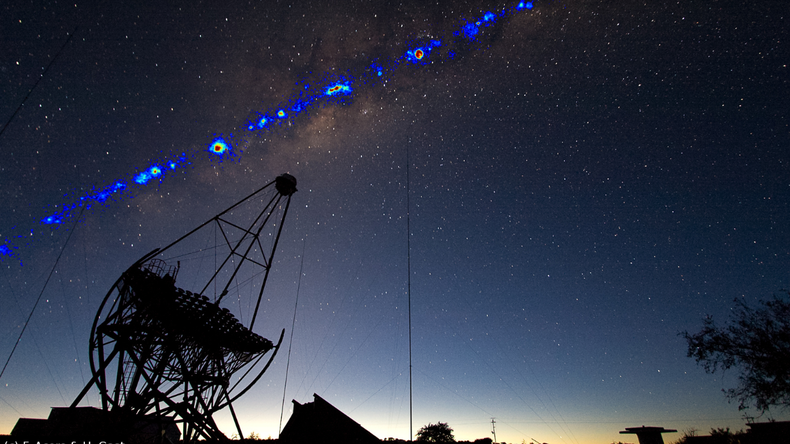Investigadores argentinos proponen una nueva hipótesis para la creación de rayos gamma.&nbsp;