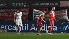 Fausto Vera grita el gol del triunfo. Fausto Vera grita el gol del triunfo.