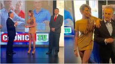 Muy bizarro: Vicky Xipolitakis, coconductora en un noticiero en las elecciones Muy bizarro: Vicky Xipolitakis, coconductora en un noticiero en las elecciones