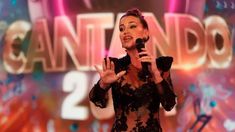 Florencia Peña, conductora del Cantando 2024. Florencia Peña, conductora del Cantando 2024.