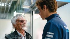 Ecclestone charló con Colapinto. Ecclestone charló con Colapinto.