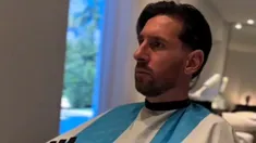 El astro argentino de 37 años cambió de look. El astro argentino de 37 años cambió de look.