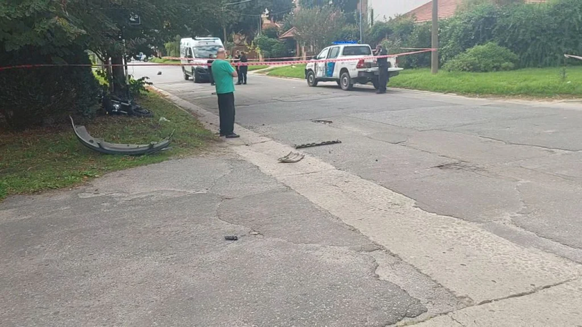 Se robó una moto, chocó mientras huía de la policía y tuvieron que amputarle un pie