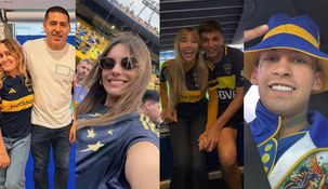 El Superclásico contó con la presencia de muchos famosos en La Bombonera.