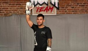 Esteban Ribovics logró obtener un contrato con la UFC depsués de noquear a su rival.