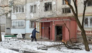 La destrucción en la ciudad de Jarkov, la segunda más grande de Ucrania. La destrucción en la ciudad de Jarkov, la segunda más grande de Ucrania.