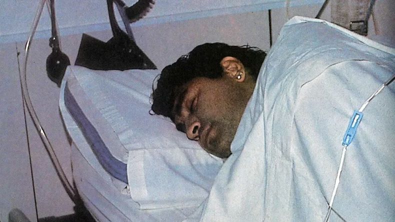 Maradona estuvo en coma dos días en Punta del Este