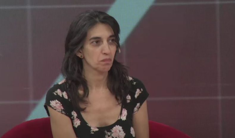 La presidenta de Mamá Cultiva visitó los estudios de C5N. 