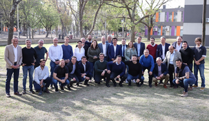 Reunión de intendentes e intendentas peronistas de la primera y tercera sección.